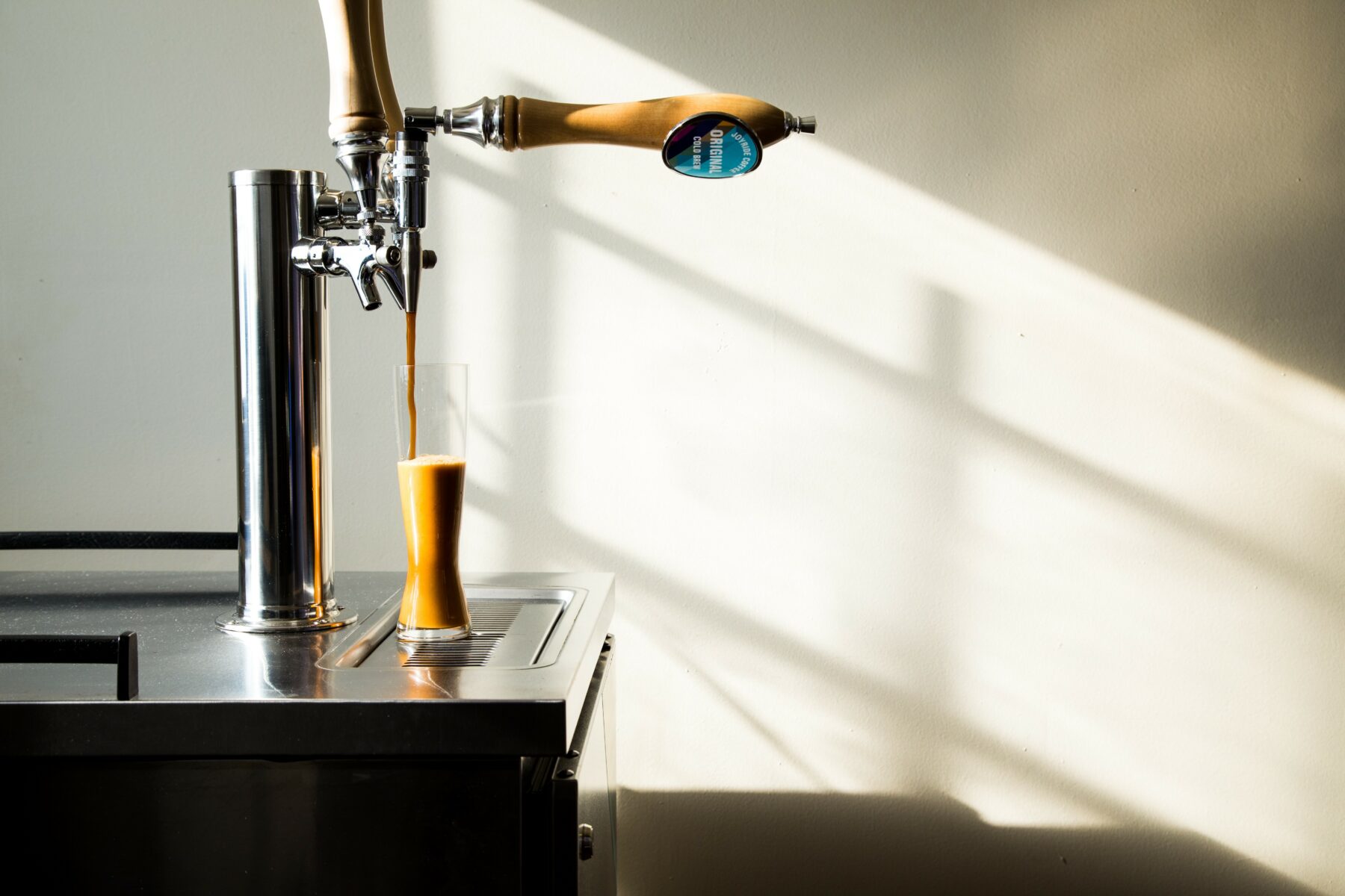 Tap Pouring Cold Brew